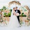 3-Piece Metal Wedding Arch Backdrop Stand Set - Adjustable Floral & Balloon Arch Frames for Weddings, Parties, Indoor/Outdoor Event Decor